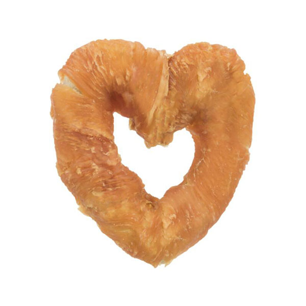 heart shape donuts with meats